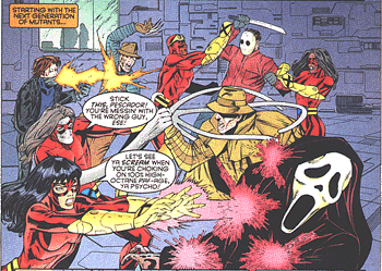 Group shot - X-Men Unlimited #23