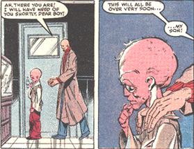 Artie and his father from X-Factor #2