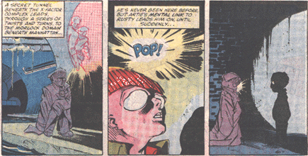 Artie and Leech meet for the first time in X-Factor #9