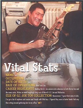 Larry's got a guitar....