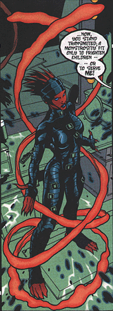 Monet St. Croix gets turned into Penance by Emplate in GenX #40
