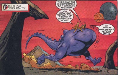 A headless dino?